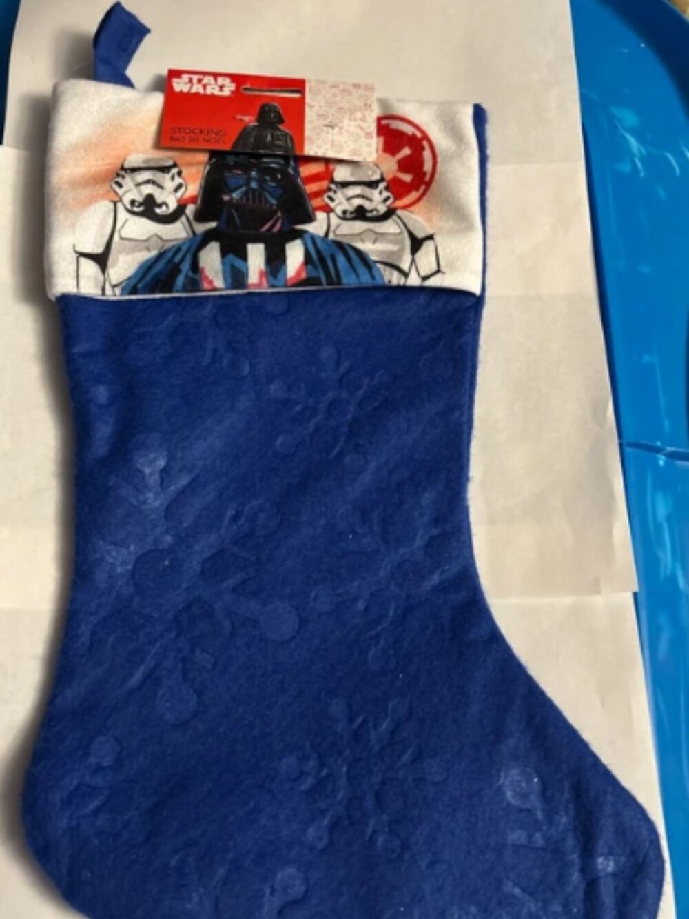 Star Wars Licensed Character Felt Holiday Sticking, 18” New